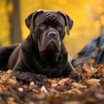 cane corso in park