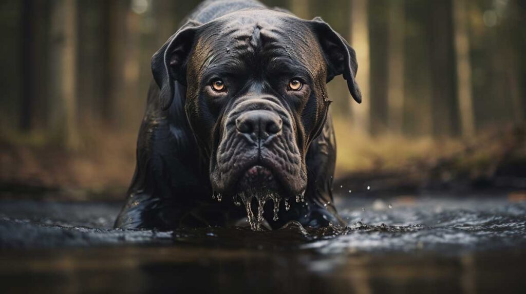 Why cane corso drool so much?