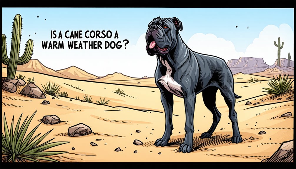 cane corso prefers warm climates